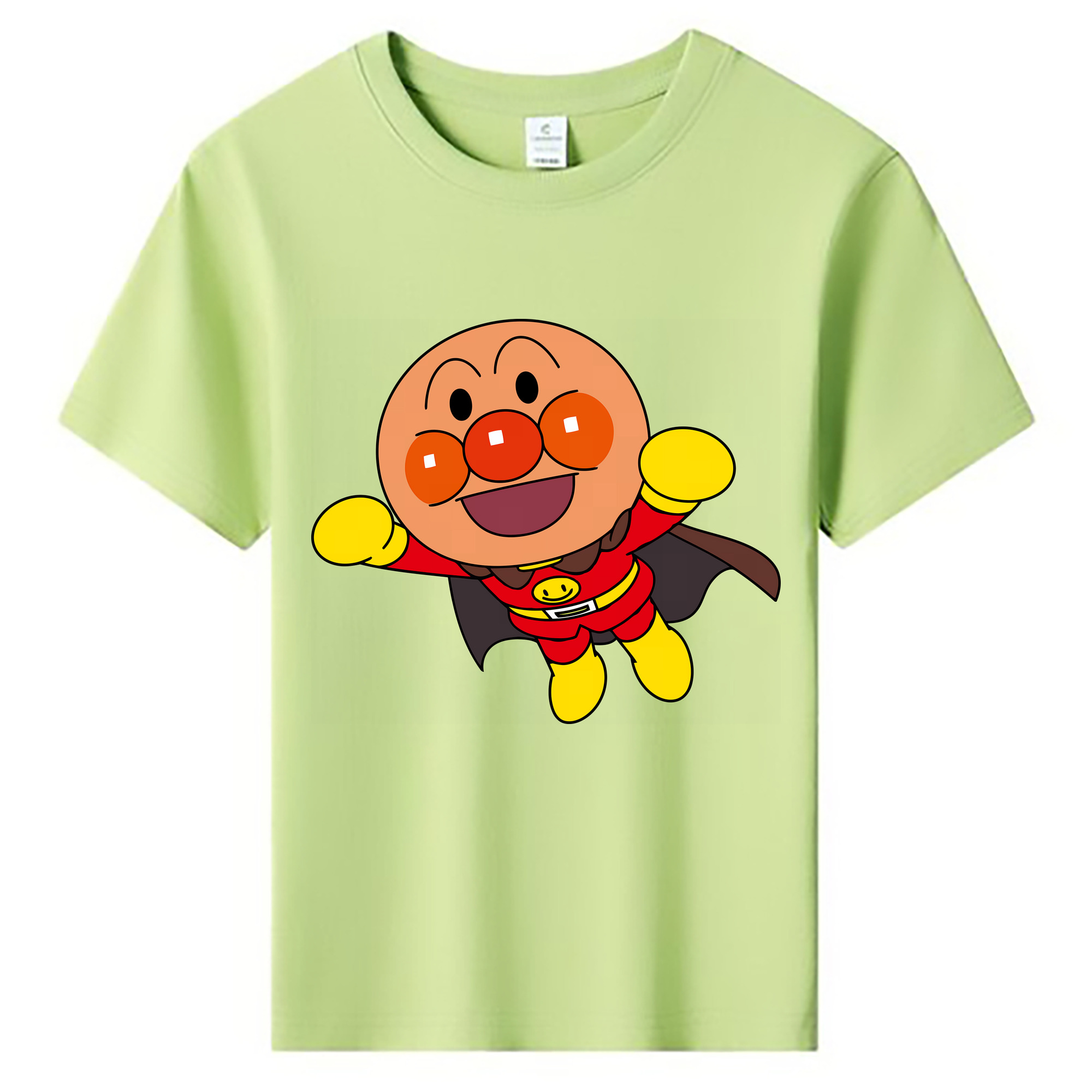 （画像用） アンパンマン Anpanman 綿100％キッズTシャツ（フロントプリント）